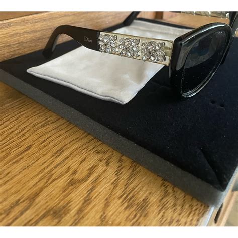 dior mystere special edition sunglasses|Christian Dior Mystere Crystal Black Sunglasses Special Limited .